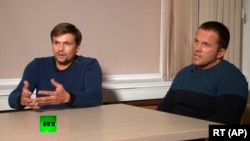 Интервью Руслана Боширова и Александра Петрова телеканалу RT 