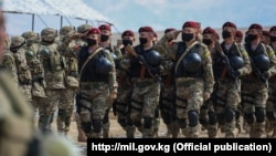 “Коопсуздук-2021” жана “Калыптандыруу-2021” аскердик машыгууларынын жүрүшү. Баткен облусу. Март айы, 2021-жыл. 