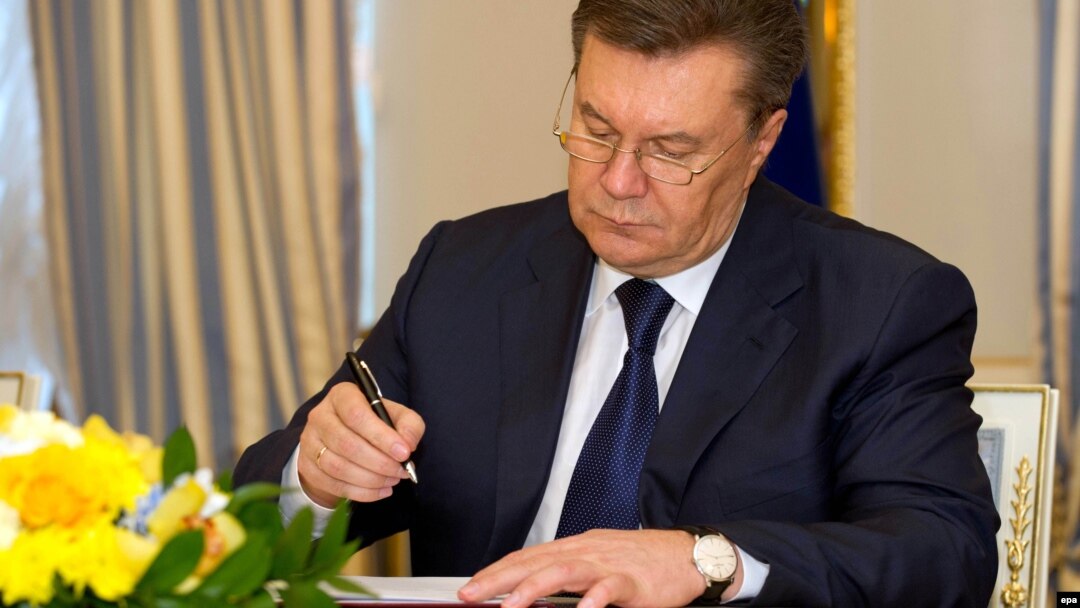 Екс-президент Віктор Янукович, архівне фото