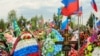 Украинадагы согушта каза болгон аскерлердин мүрзөсү. Орусия, 5-май 2025-жыл