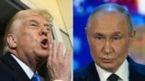 Дональд Трамп жана Владимир Путин. 