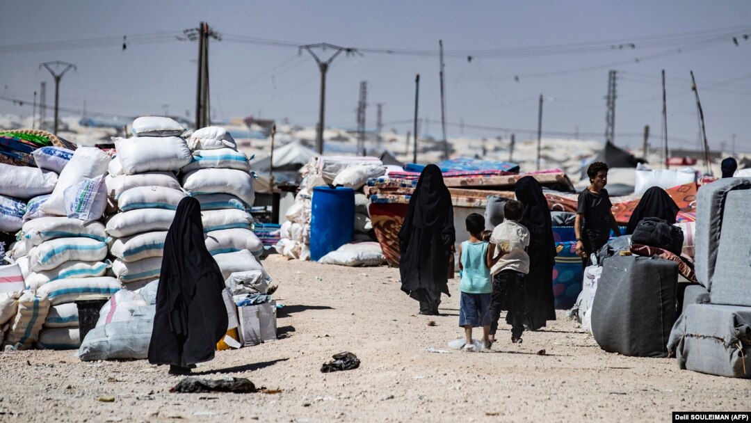 Kamp al-Hol u regiji Rake, septembar 2021. 