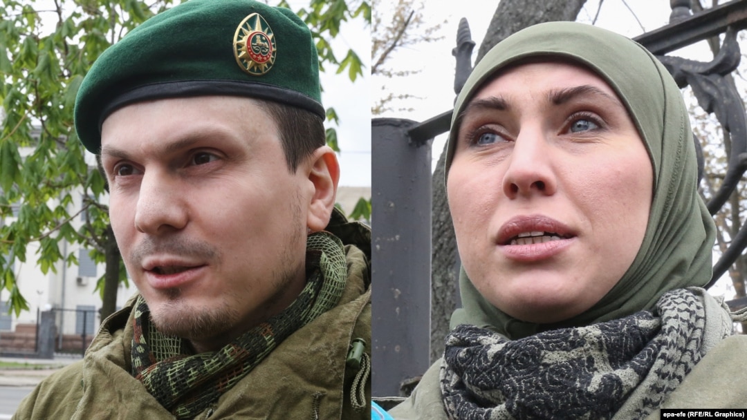 Загибла Аміна Окуєва та її чоловік Адам Осмаєв, добровольці АТО