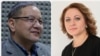 Канатбек Мурзахалилов жана Юлия Денисенко. 