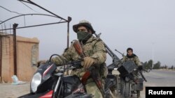 Бунтовници в околностите на Хомс на 7 декември