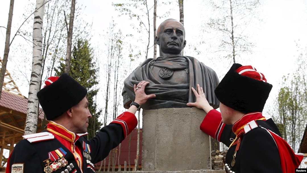 "All hail Emperor Putin!"