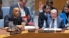Представитель США Джон Келли (слева) и посол России в ООН Василий Небензя (комбинированное фото)