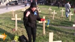 Prague's Ukrainians Commemorate Kyiv Victims