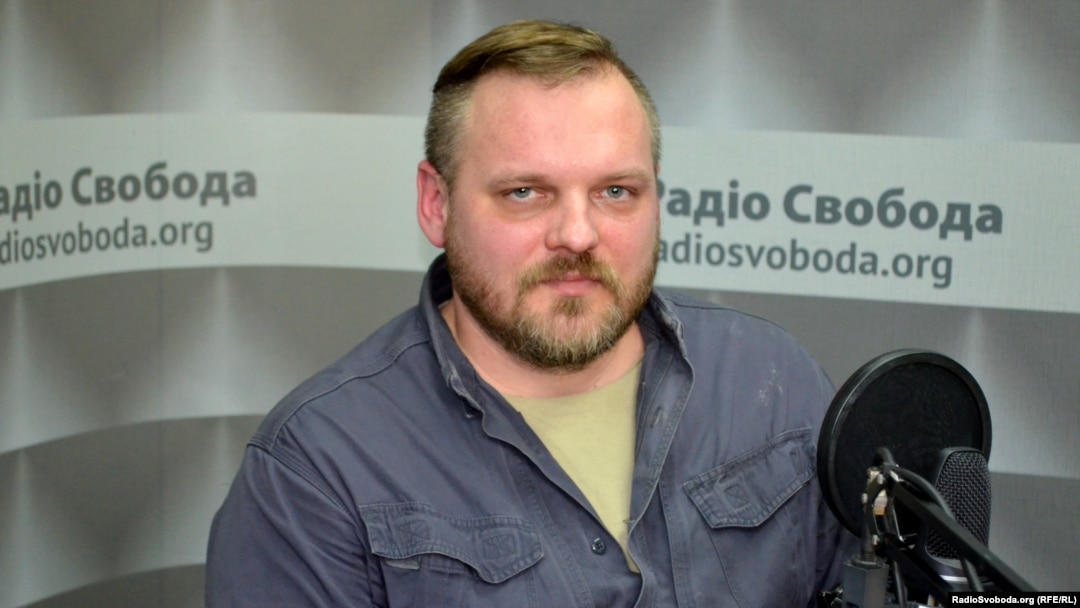 Дмитро Галко в студії Радіо Свобода, Київ, 2016 рік