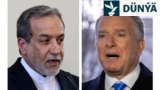 Eýranyň daşary işler ministri Abbas Arakçi (çepde) we ABŞ-nyň ýörite wekili Stiw Witkoff