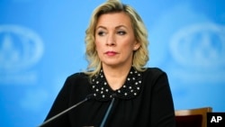 მარია ზახაროვა, რუსეთის საგარეო საქმეთა სამინისტროს პრესსპიკერი