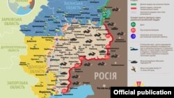 Ситуація в зоні бойових дій на Донбасі, 27 березня 2017 року