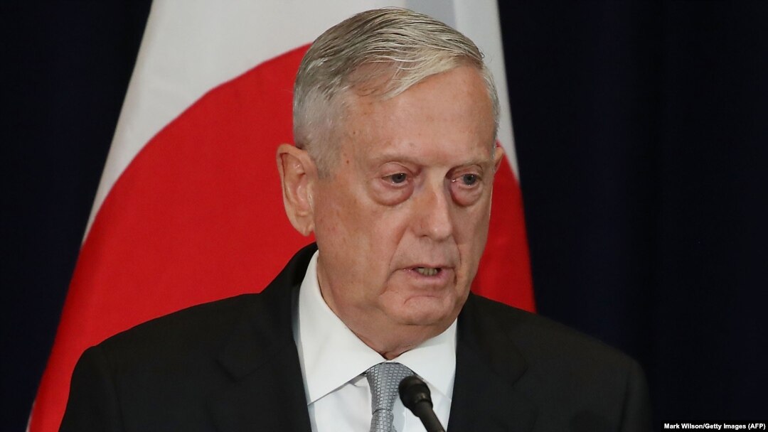 Міністр оборони США Джим Маттіс