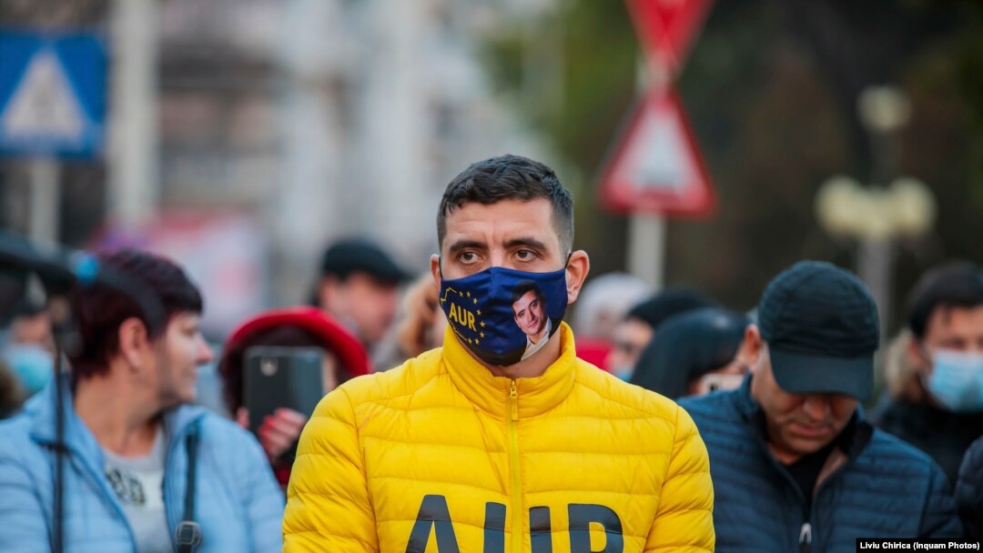 Džordže Simion, šef nacionalističke stranke AUR