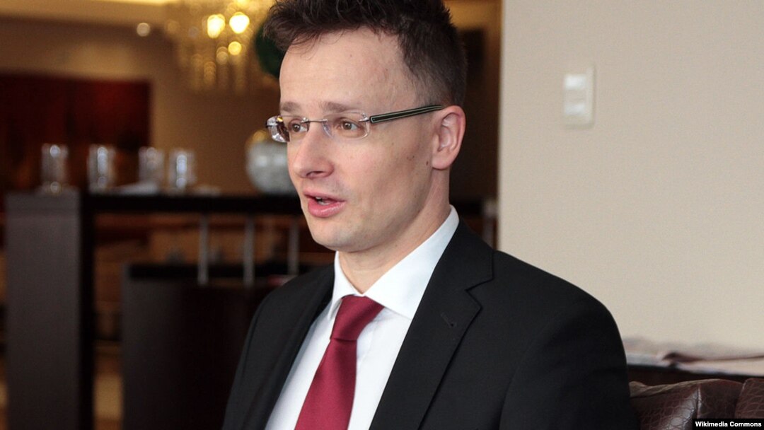 Міністр закордонних справ Угорщини Петер Сійярто