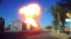 Kazakhstan - Atyrau region, explosion at the gas station