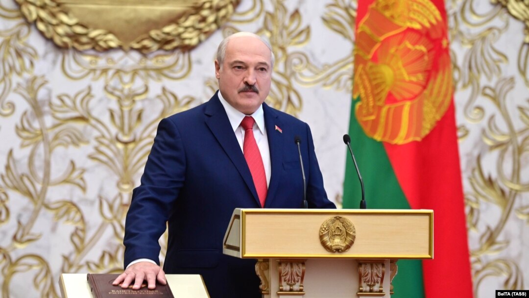 Церемонія інавгурації Олександра Лукашенка. Мінськ, 23 вересня 2020 року