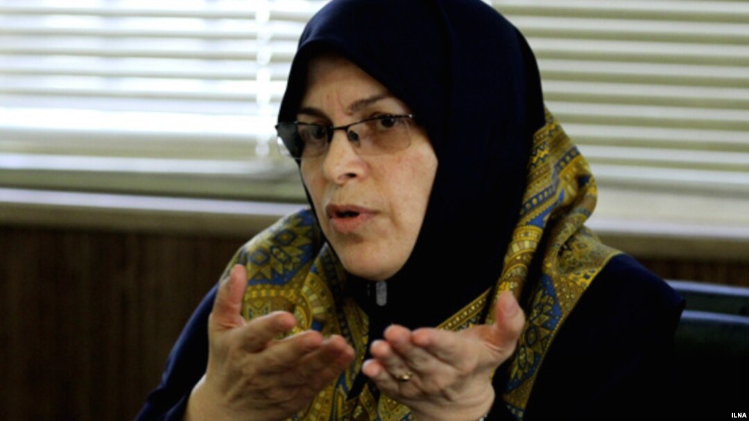 Azar Mansuri, a leading reformist politician in Iran