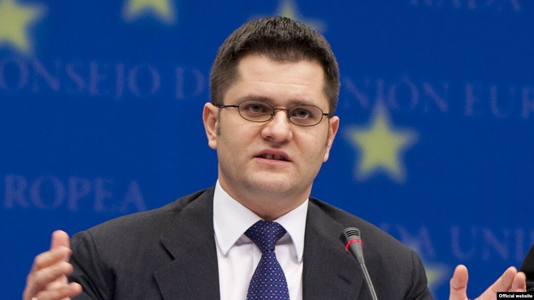 Vuk Jeremić u sedištu EU u Briselu, januar 2010