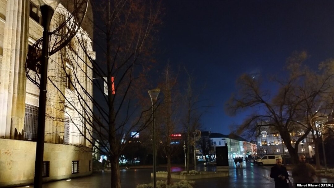 Ulična rasvjeta je ugašena u Ulici Veselina Masleše, koja prolazi pored kancelarije entitetskog predsjednika.